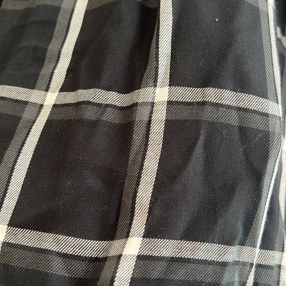 NWT Banana Republic Factory Size Small Plaid Blouse - Picture 10 of 17